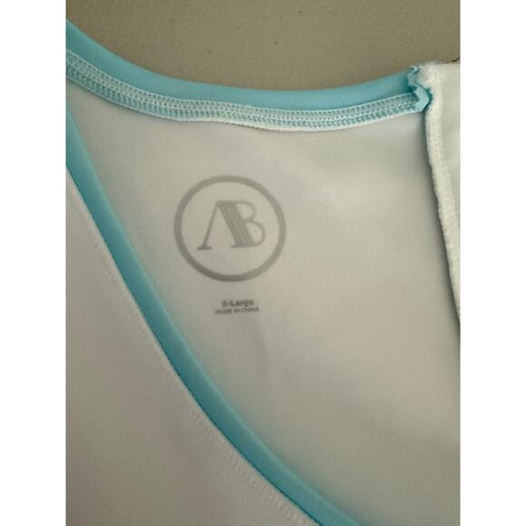 Addison Bay Women's White Ocean Reef Lightweight Active Tennis Dress XL NWT - Picture 5 of 7